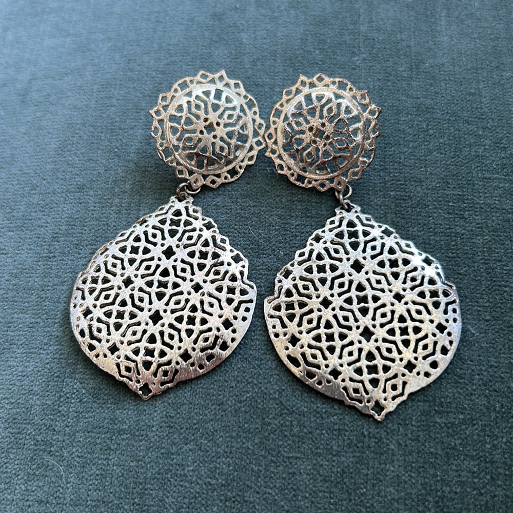 RARE VINTAGE Kendra Scott Statement Earrings